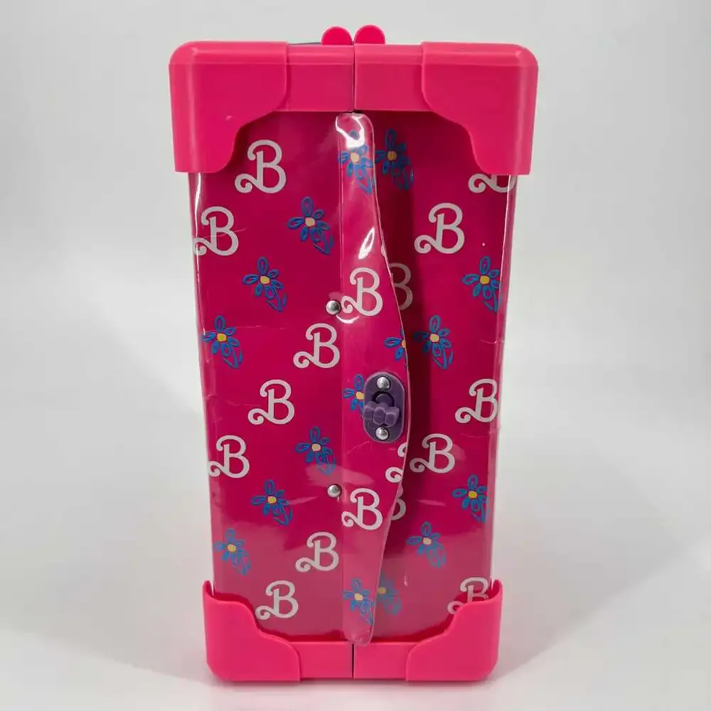 Mattel Pink & Purple Vintage Barbie Deluxe Doll Trunk | Kids OS